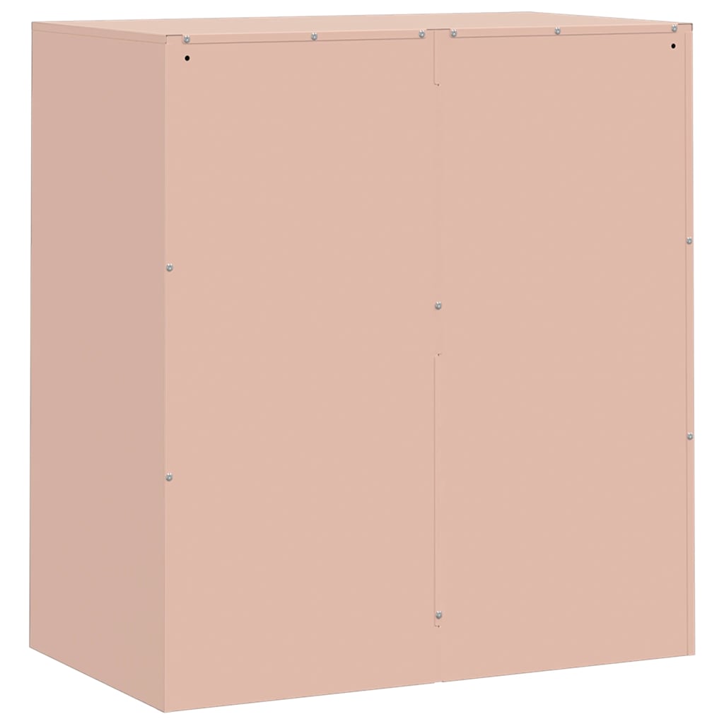 Skjenk DIV. rosa 67x39x73 cm stål