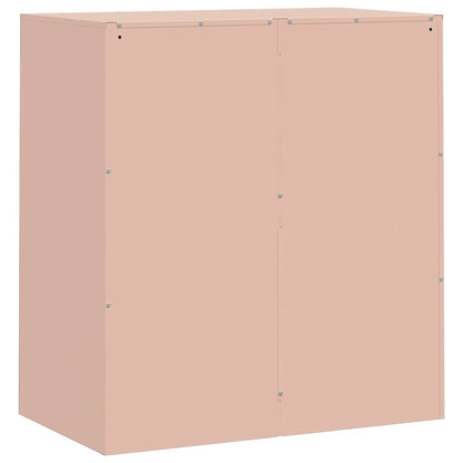 Skjenk DIV. rosa 67x39x73 cm stål
