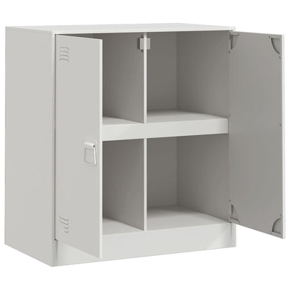 Skjenk DIV. Hvit 67x39x73 cm stål