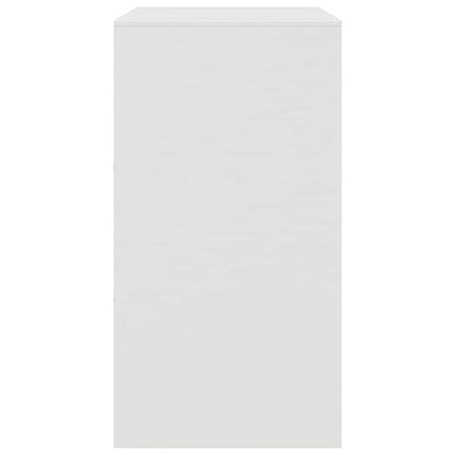 Skjenk DIV. Hvit 67x39x73 cm stål