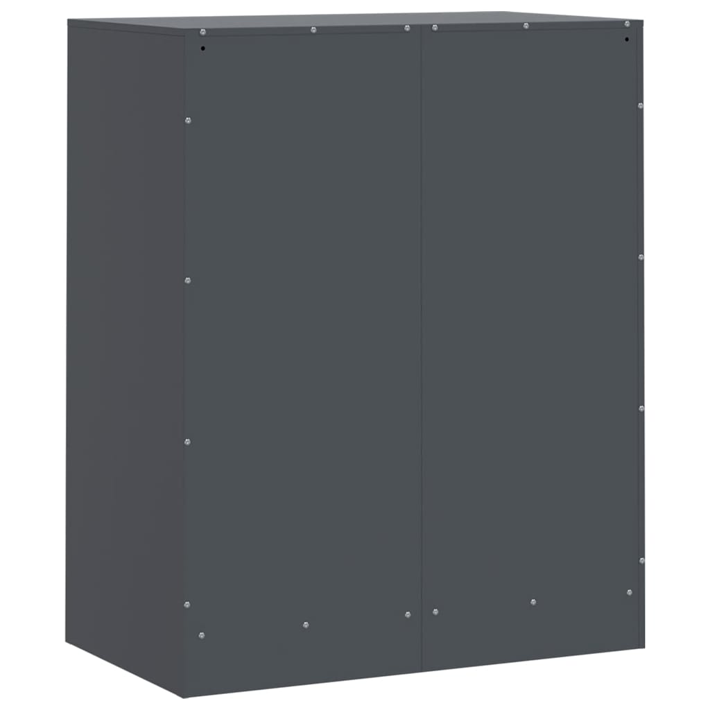 Kommode DIV. antrasitt 67x39x83 cm stål