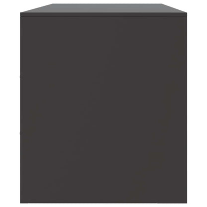 TV-Møbel DIV. TV-benk Svart 99x39x44 cm stål