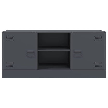 TV-Møbel DIV. TV-benk antrasitt 99x39x44 cm stål