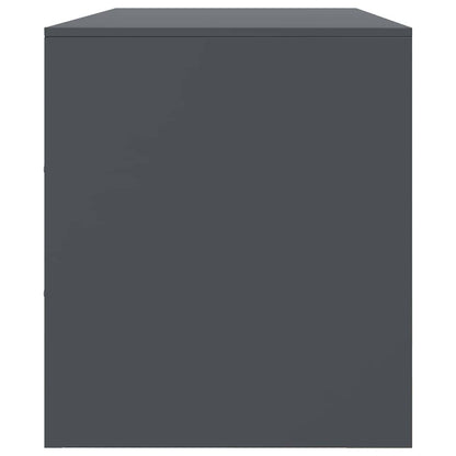 TV-Møbel DIV. TV-benk antrasitt 99x39x44 cm stål