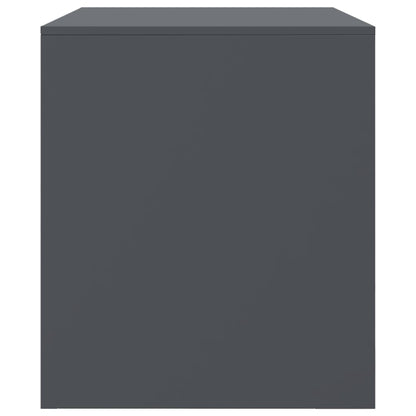 TV-Møbel DIV. TV-benk antrasitt 67x39x44 cm stål