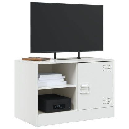 TV-Møbel DIV. TV-benk Hvit 67x39x44 cm stål