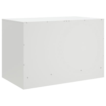 TV-Møbel DIV. TV-benk Hvit 67x39x44 cm stål