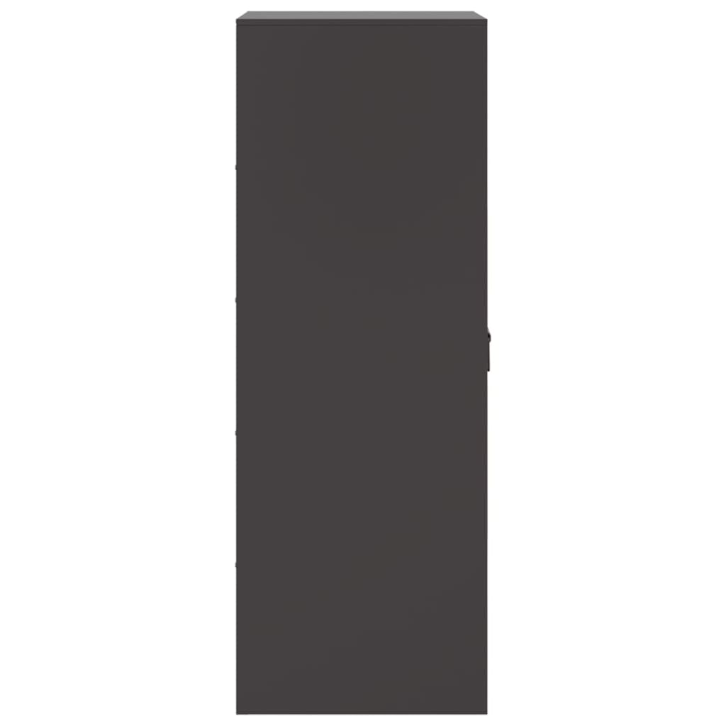 Skjenk DIV. Svart 34,5x39x107 cm stål