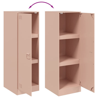 Skjenk DIV. rosa 34,5x39x107 cm stål