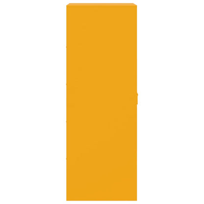 Skjenk DIV. sennepsgul 34,5x39x107 cm stål