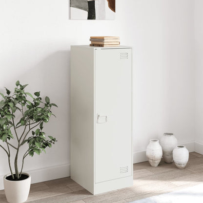 Skjenk DIV. Hvit 34,5x39x107 cm stål