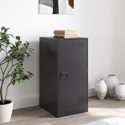 Skjenk DIV. Svart 34,5x39x73 cm stål