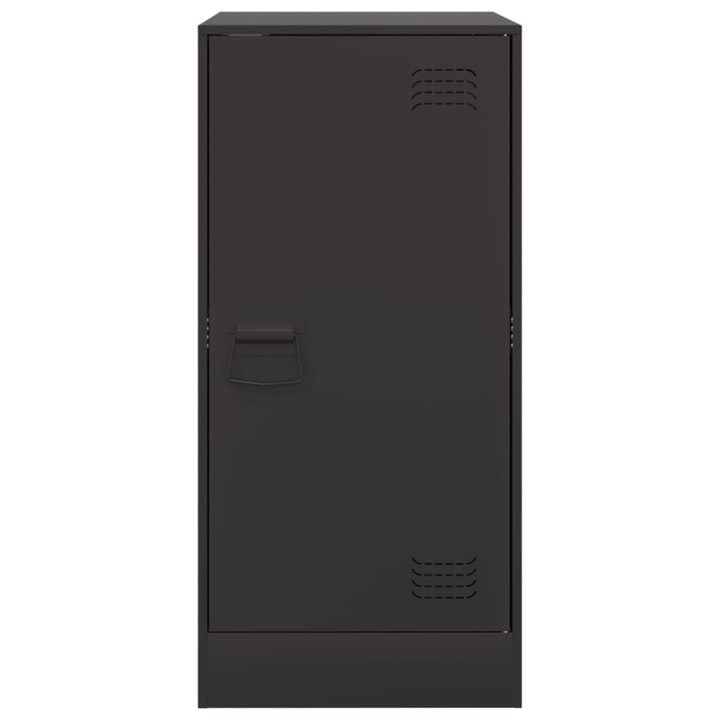 Skjenk DIV. Svart 34,5x39x73 cm stål