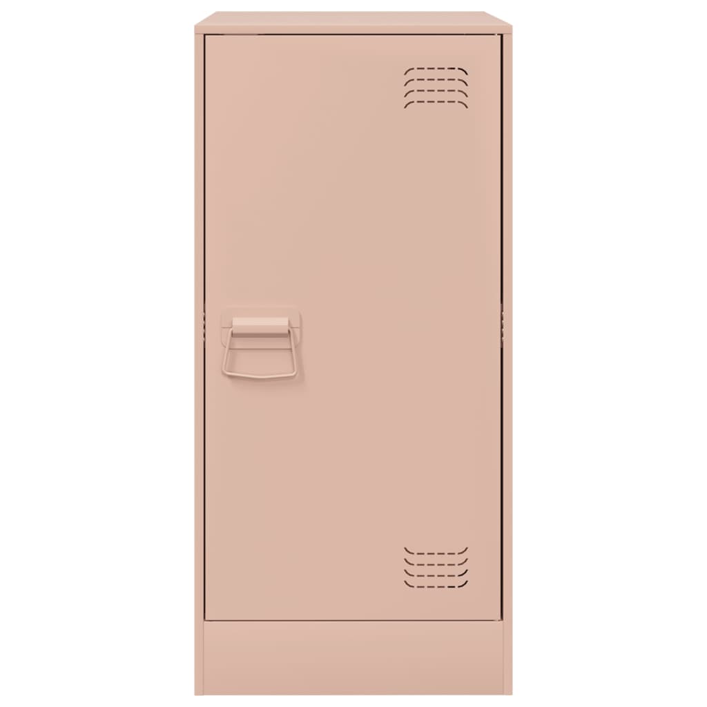 Skjenk DIV. rosa 34,5x39x73 cm stål