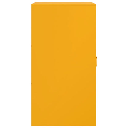 Skjenk DIV. sennepsgul 34,5x39x73 cm stål