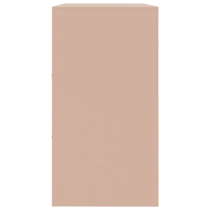 Skjenk DIV. rosa 99x39x73 cm stål