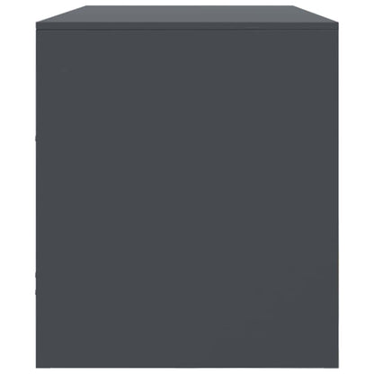 TV-Møbel DIV. TV-benk antrasitt 99x39x44 cm stål