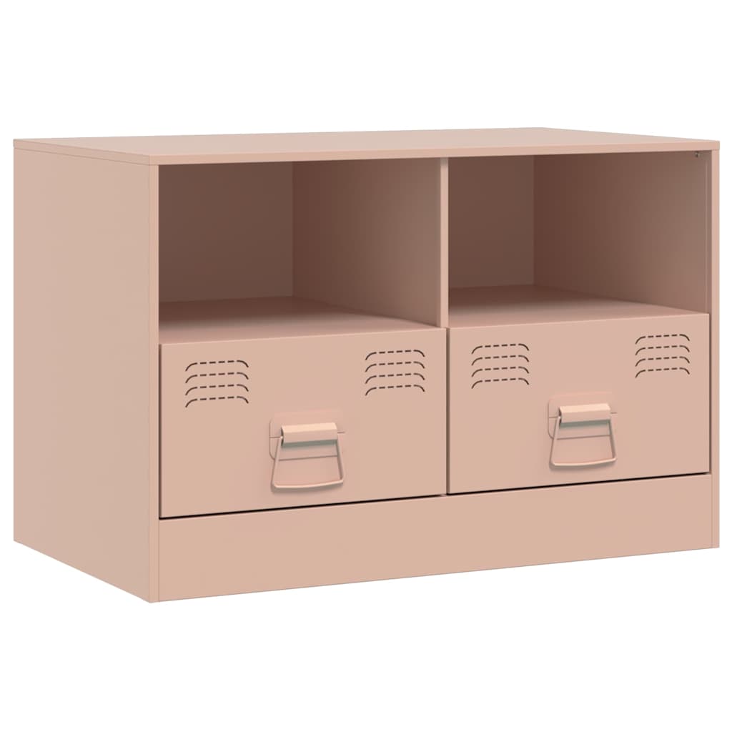 TV-Møbel DIV. TV-benk rosa 67x39x44 cm stål