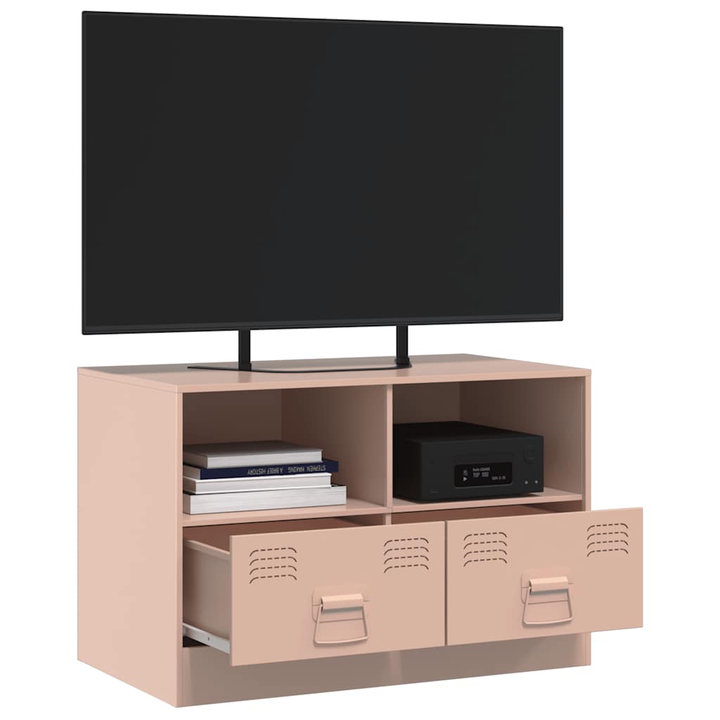TV-Møbel DIV. TV-benk rosa 67x39x44 cm stål