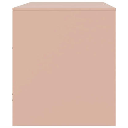 TV-Møbel DIV. TV-benk rosa 67x39x44 cm stål