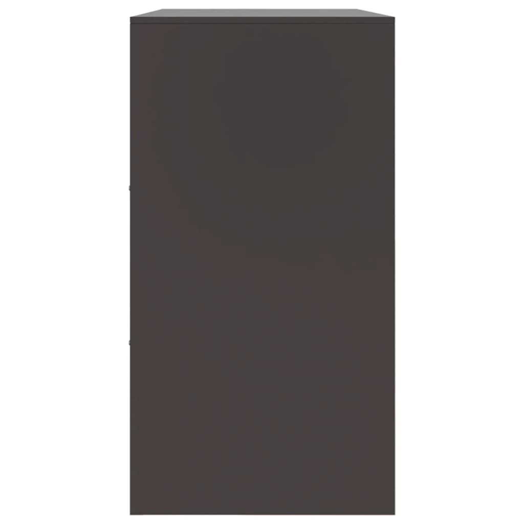 Skjenk DIV. Svart 99x39x73 cm stål