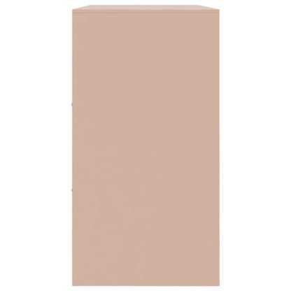 Skjenk DIV. rosa 99x39x73 cm stål