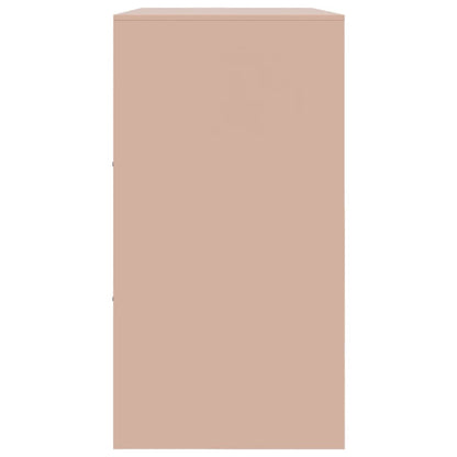 Skjenk DIV. rosa 99x39x73 cm stål