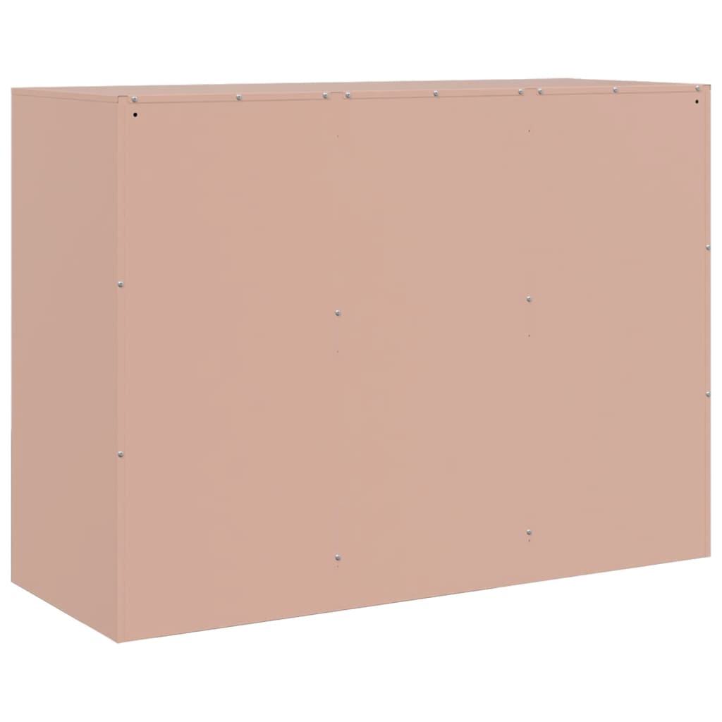 Skjenk DIV. rosa 99x39x73 cm stål