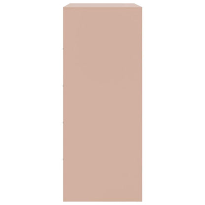 Skap DIV. rosa 67x39x95 cm stål