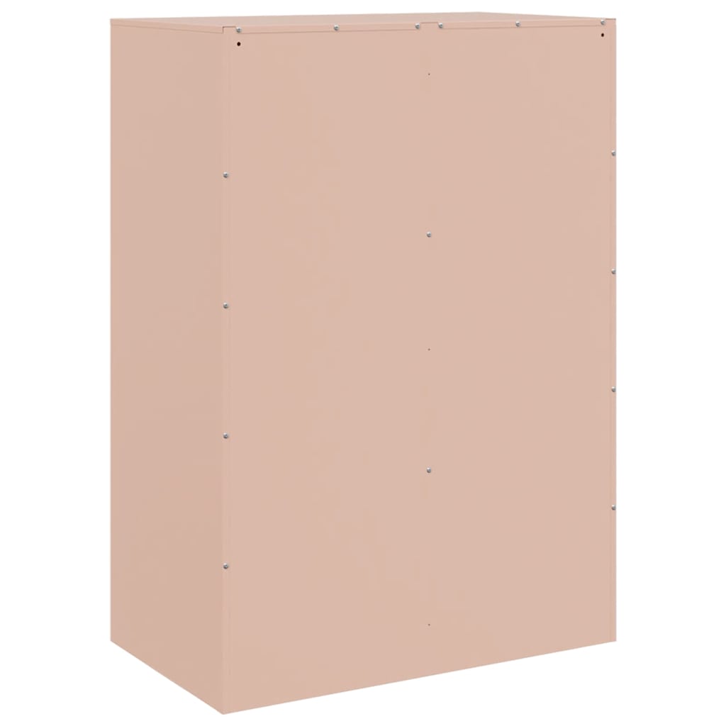 Skap DIV. rosa 67x39x95 cm stål