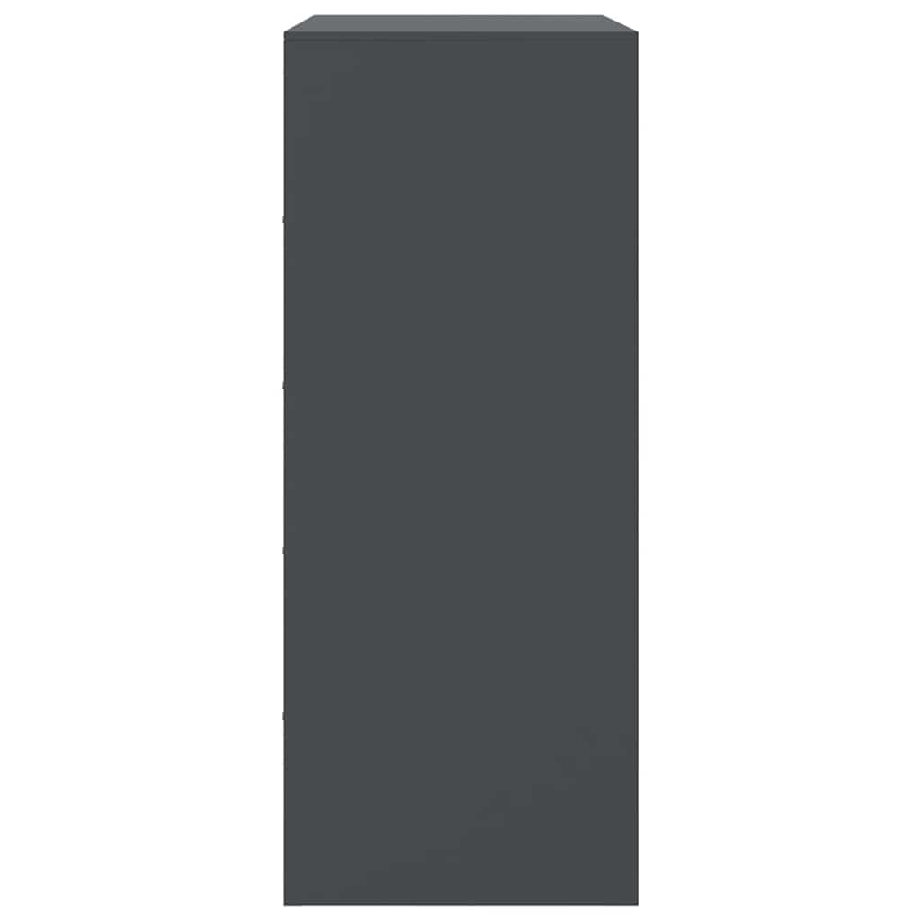 Skap DIV. antrasitt 67x39x95 cm stål