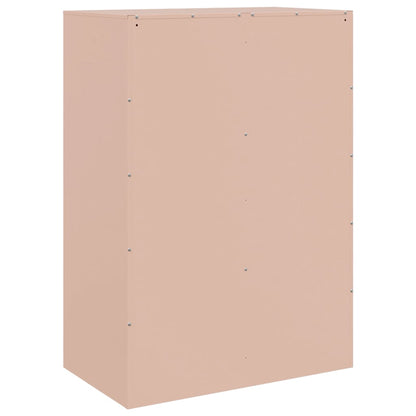 Skap DIV. rosa 67x39x95 cm stål