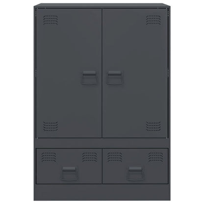 Skap DIV. antrasitt 67x39x95 cm stål