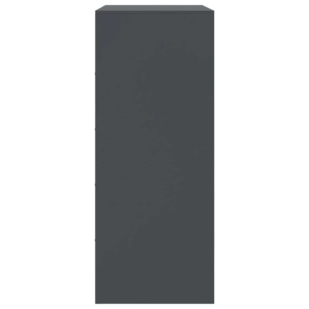 Skap DIV. antrasitt 67x39x95 cm stål