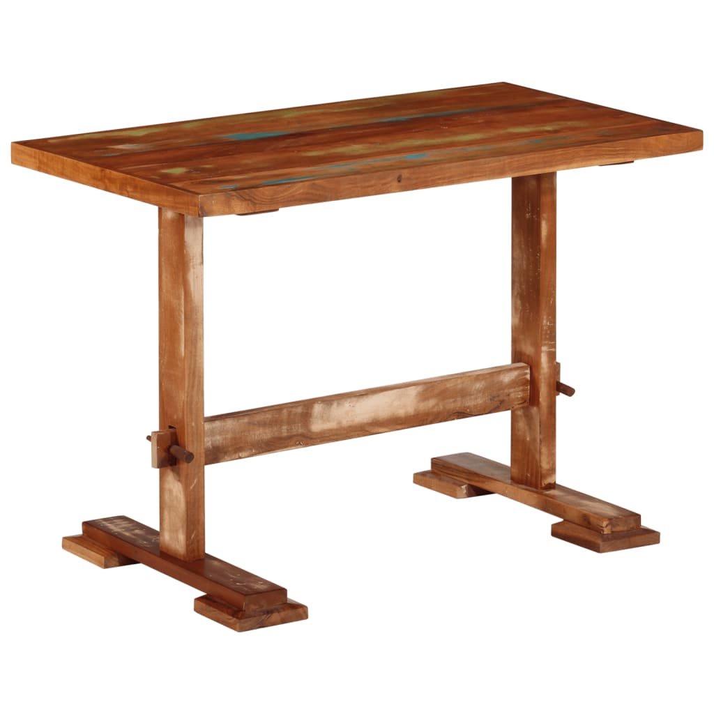 Spisebord Kjøkkenbord Tre 110x55x78 cm gjenvunnet heltre