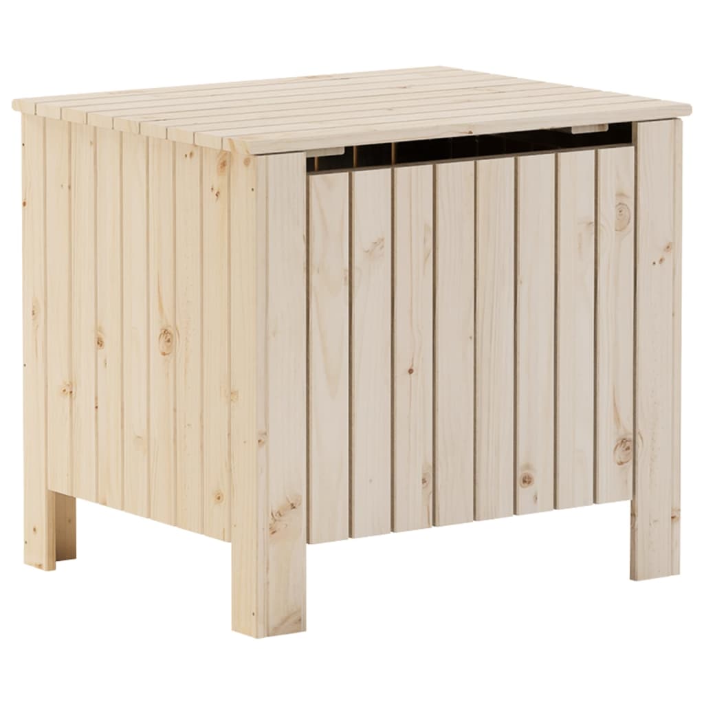 Putekasse Tre med lokk RANA 60x49x54 cm heltre furu