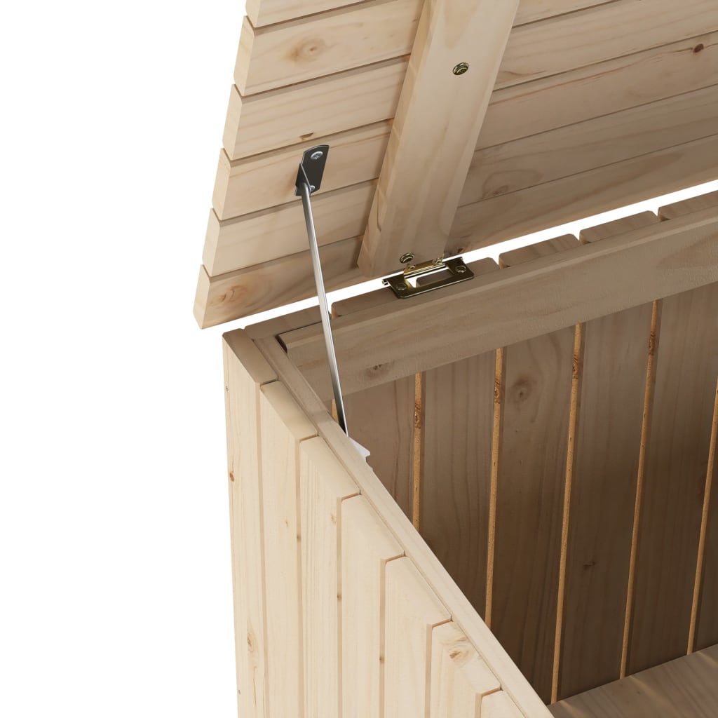 Putekasse Tre med lokk RANA 60x49x54 cm heltre furu