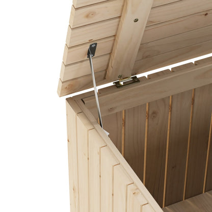Putekasse Tre med lokk RANA 60x49x54 cm heltre furu