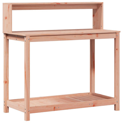 Utendørs Blomsterstativ Plantebord med hyller 108x50x109,5 cm heltre furu