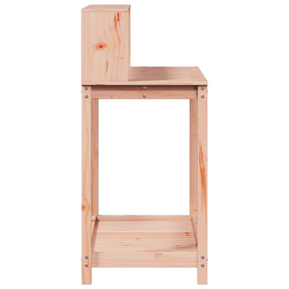Utendørs Blomsterstativ Plantebord med hyller 108x50x109,5 cm heltre furu
