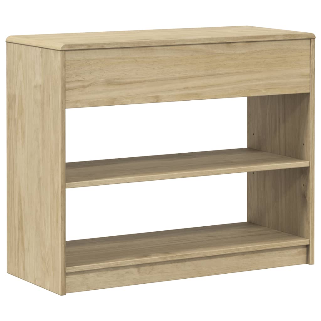 Avlastningsbord Konsollbord Tre SAUDA Eik 89,5x36,5x73 cm heltre furu