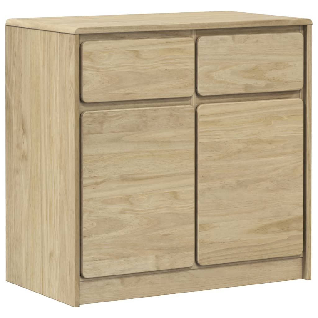 Skjenk Tre heltre furu SAUDA Eik 80x43x75,5 cm