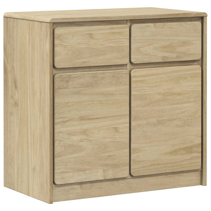 Skjenk Tre heltre furu SAUDA Eik 80x43x75,5 cm