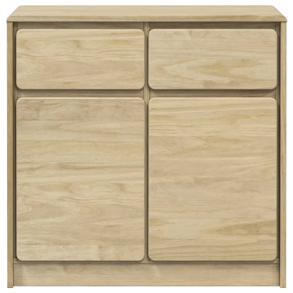 Skjenk Tre heltre furu SAUDA Eik 80x43x75,5 cm