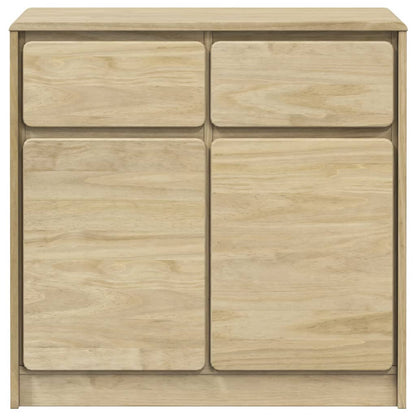 Skjenk Tre heltre furu SAUDA Eik 80x43x75,5 cm