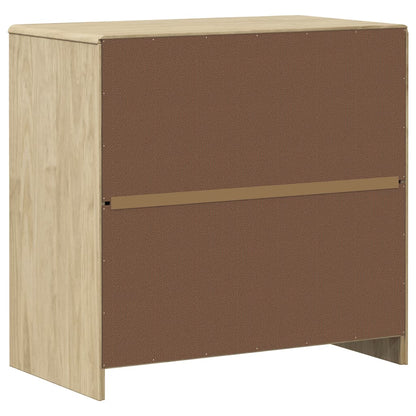 Skjenk Tre heltre furu SAUDA Eik 80x43x75,5 cm
