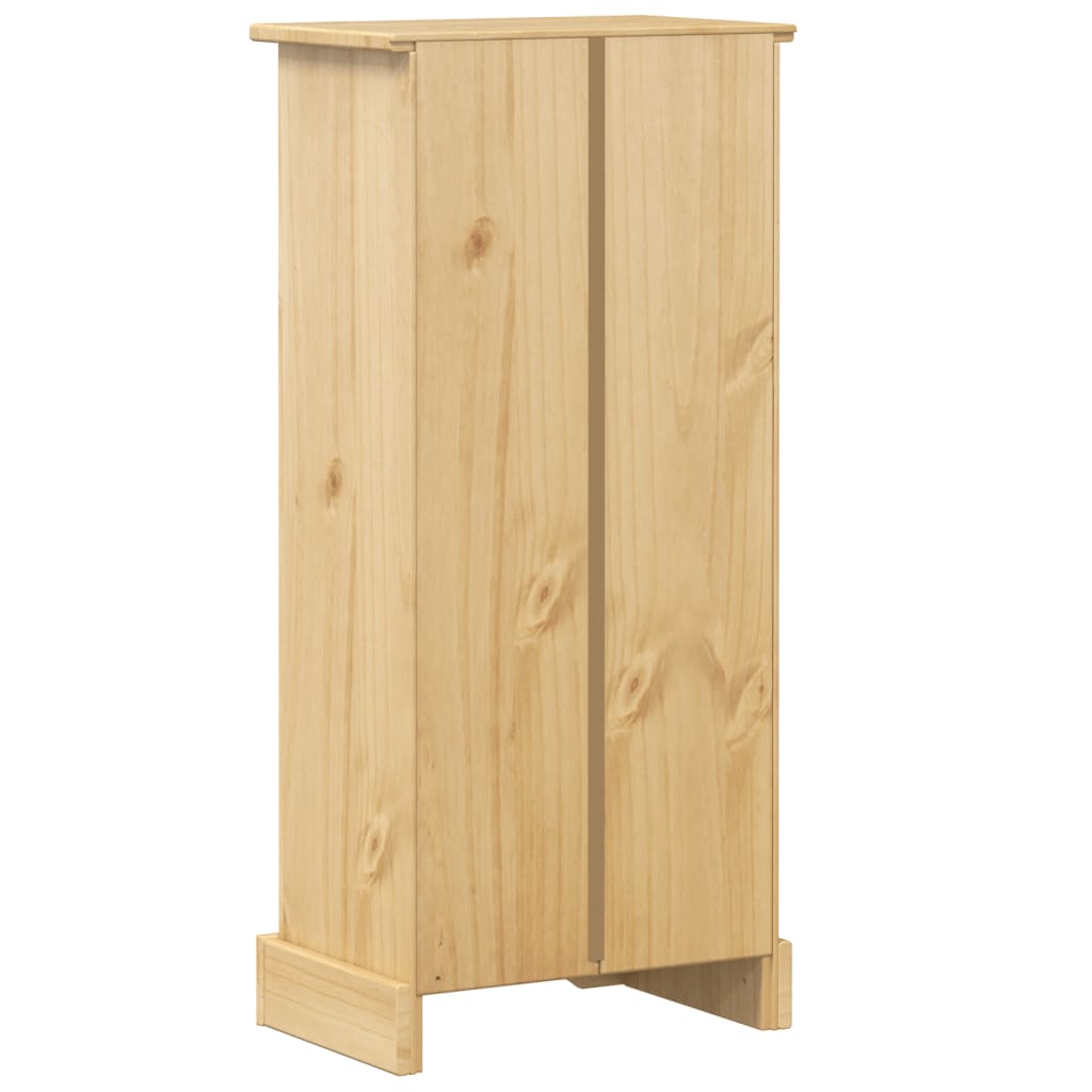Bokhylle DIV. Corona 46x29x100 cm heltre furu