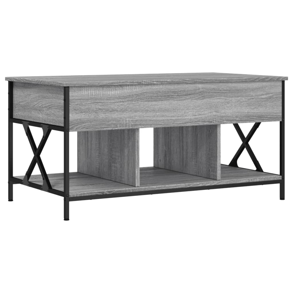 Salongbord Sofabord Sonoma Grå 100x55x50 cm
