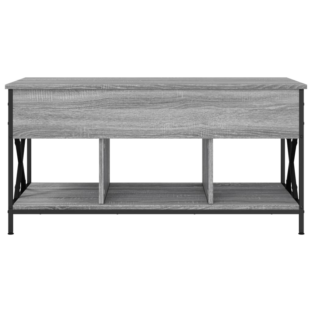 Salongbord Sofabord Sonoma Grå 100x55x50 cm