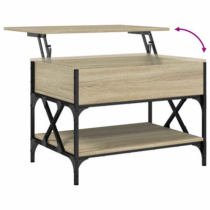 Salongbord Sofabord Sonoma Eik 70x50x50 cm